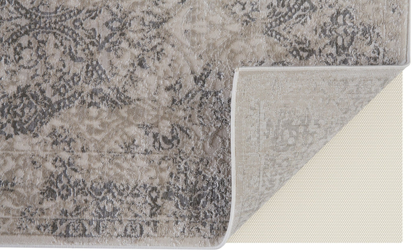 Feizy Prasad 3682F Light Gray Modern/Vintage Rug - Rugs - Feizy - Atlanta Designer Rugs