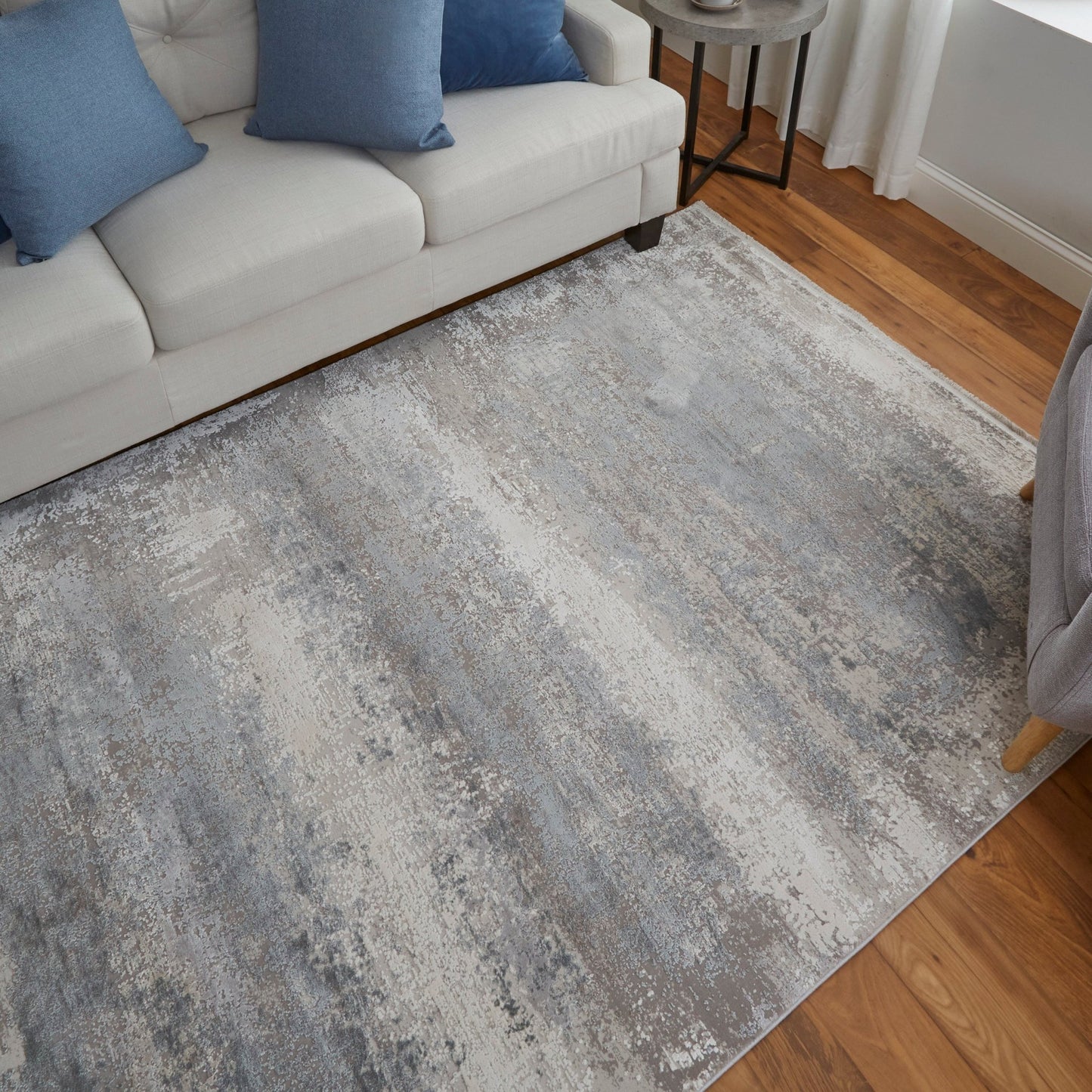 Feizy Cadiz 3888F Light Gray Modern/Industrial/Luxury & Gla Machine Woven Rug - Rugs - Feizy - Atlanta Designer Rugs