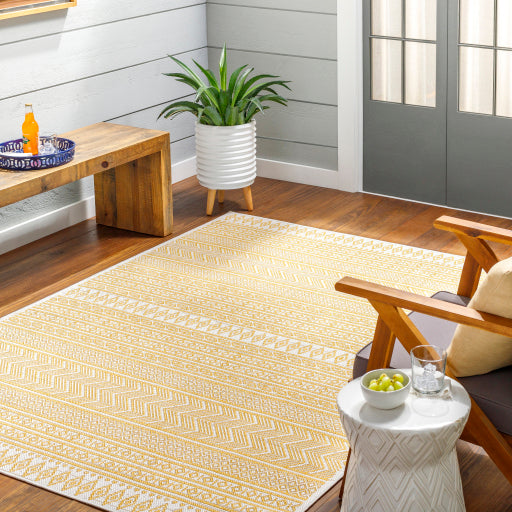 Surya Eagean EAG-2427 Mustard Global Machinemade Rug