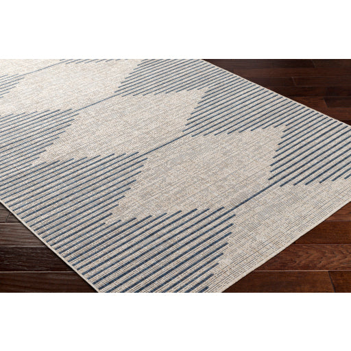 Surya Eagean EAG-2434 Navy Global Machinemade Rug