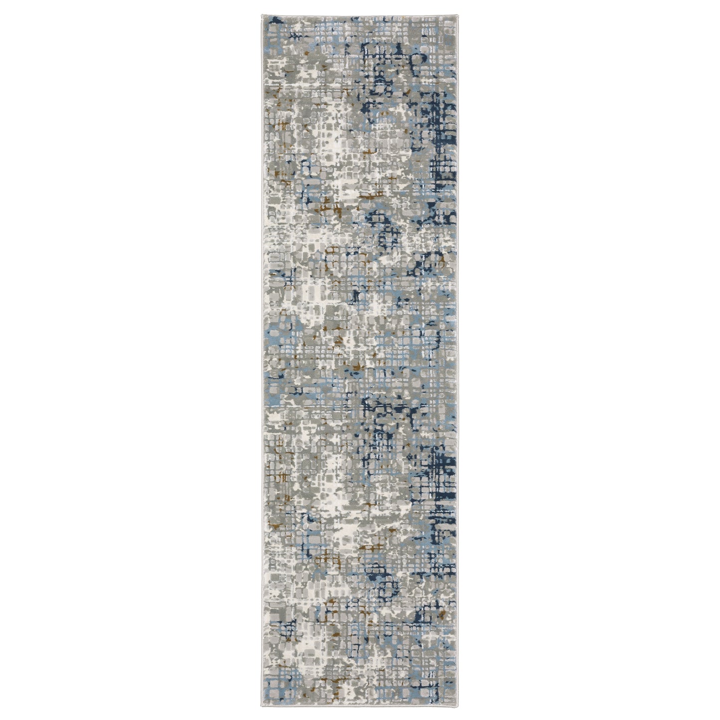 Oriental Weavers EASTON 011E3 Blue Ivory Casual Machinemade Rug