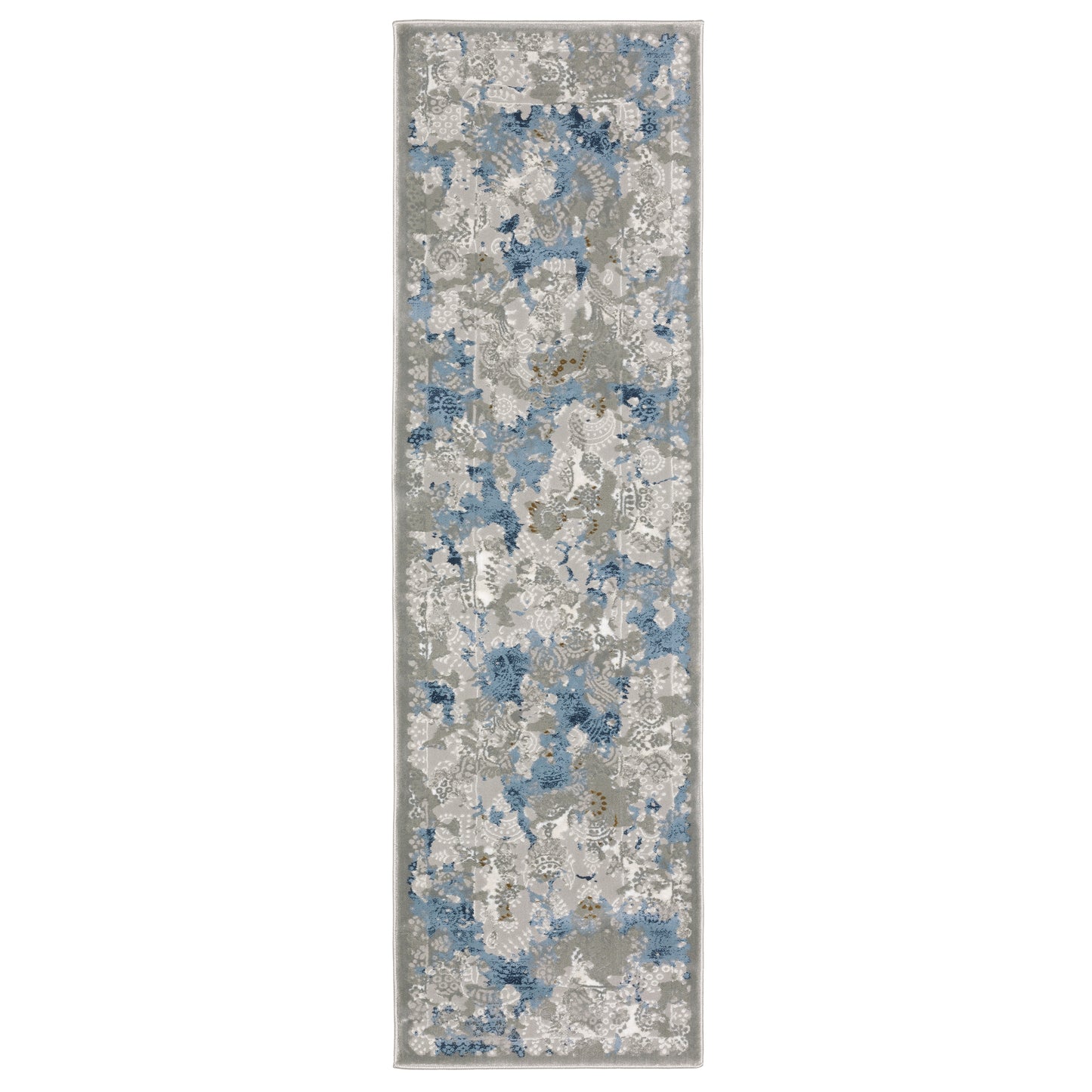 Oriental Weavers EASTON 3313Q Beige Blue Casual Machinemade Rug