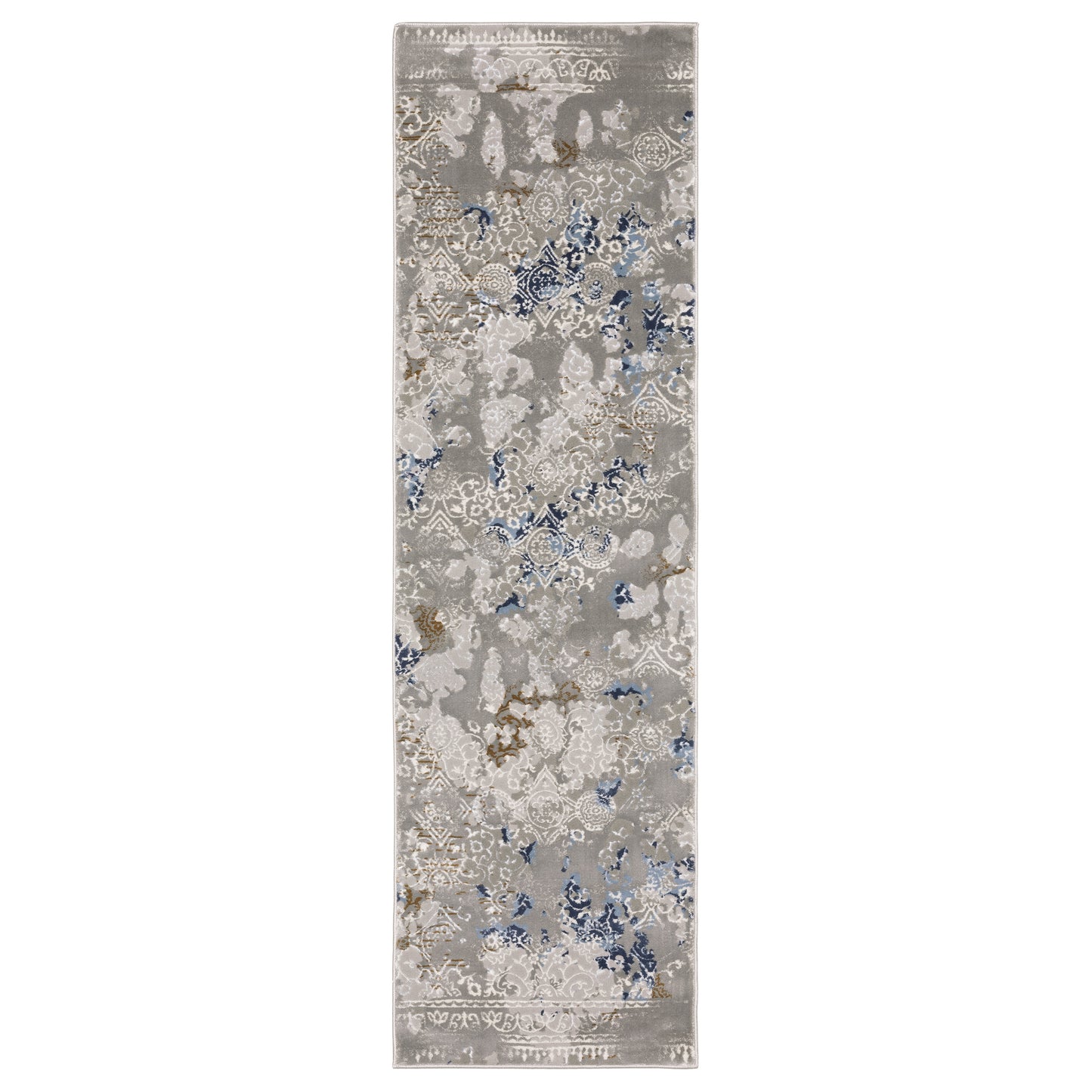 Oriental Weavers EASTON 7111F Grey Blue Casual Machinemade Rug