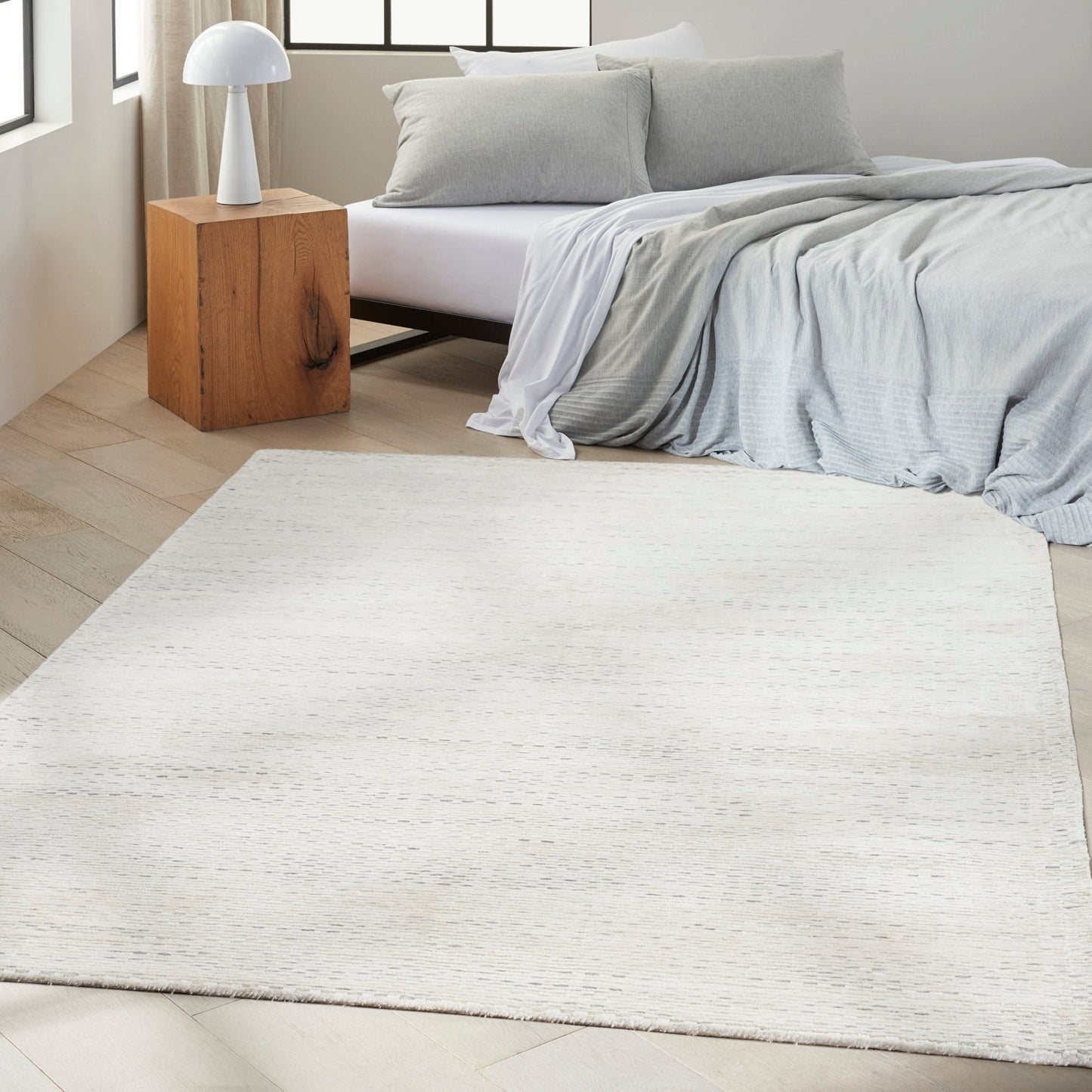 Calvin Klein Valley VLL01 Ivory Contemporary Woven Rug - Rugs - Calvin Klein - Atlanta Designer Rugs