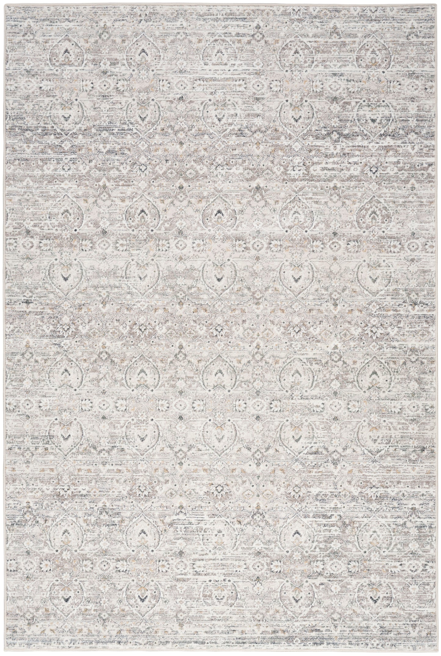 Nourison Home Distinctive  Ivory Grey  Traditional