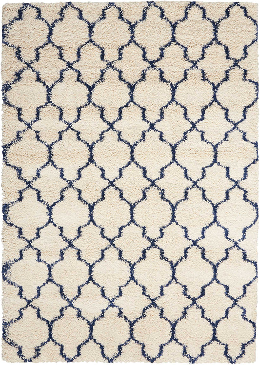 Nourison Home Amore  Ivory Blue  Contemporary