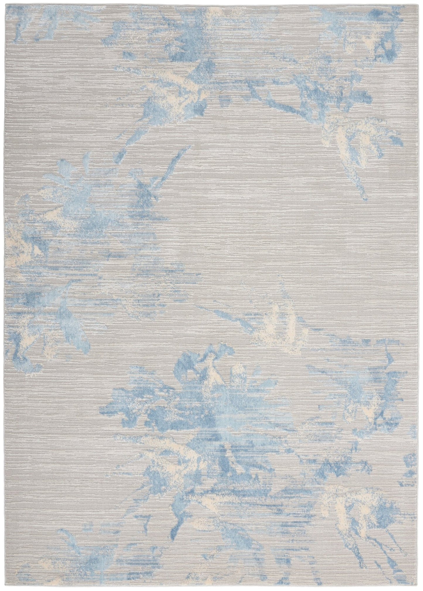 Calvin Klein Ck005 Enchanting ECH01 Grey Sky Contemporary Machinemade Rug - Rugs - Calvin Klein - Atlanta Designer Rugs