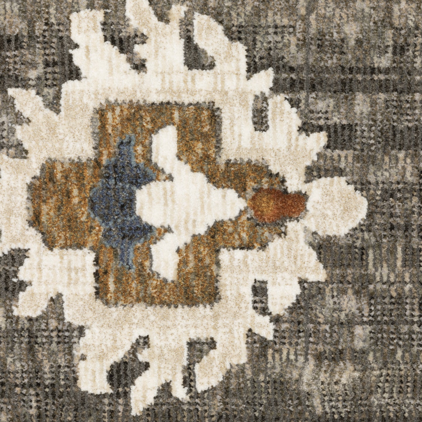 Oriental Weavers Ellington ELL09 Grey Traditional Power-Loomed Rug