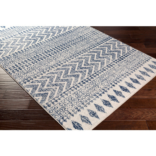 Surya Elaziz ELZ-2353 Dark Blue Global Machinemade Rug