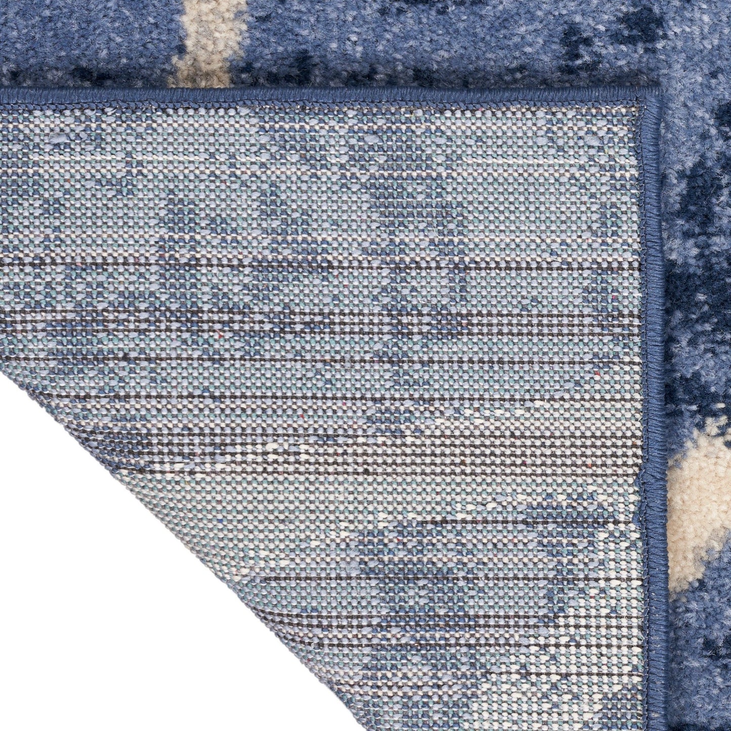 Calvin Klein River Flow RFV05 Blue Contemporary Machinemade Rug - Rugs - Calvin Klein - Atlanta Designer Rugs