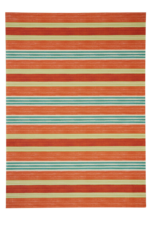 Waverly Sun N Shade  Orange  Contemporary