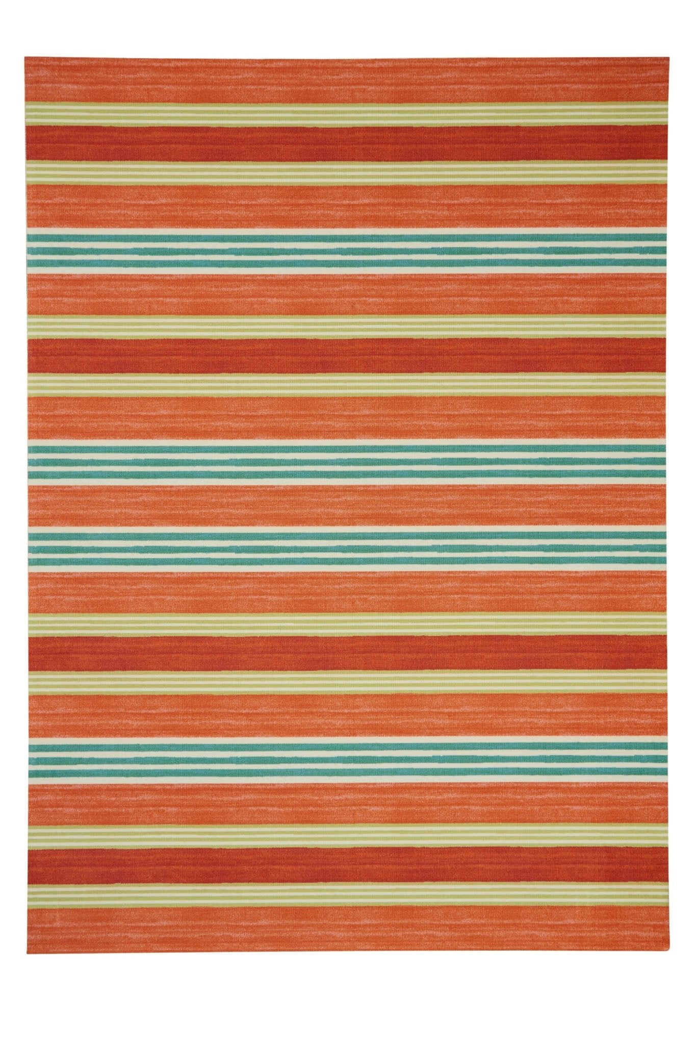 Waverly Sun N Shade SND71 Orange Contemporary Machinemade Rug - Rugs - Waverly - Atlanta Designer Rugs