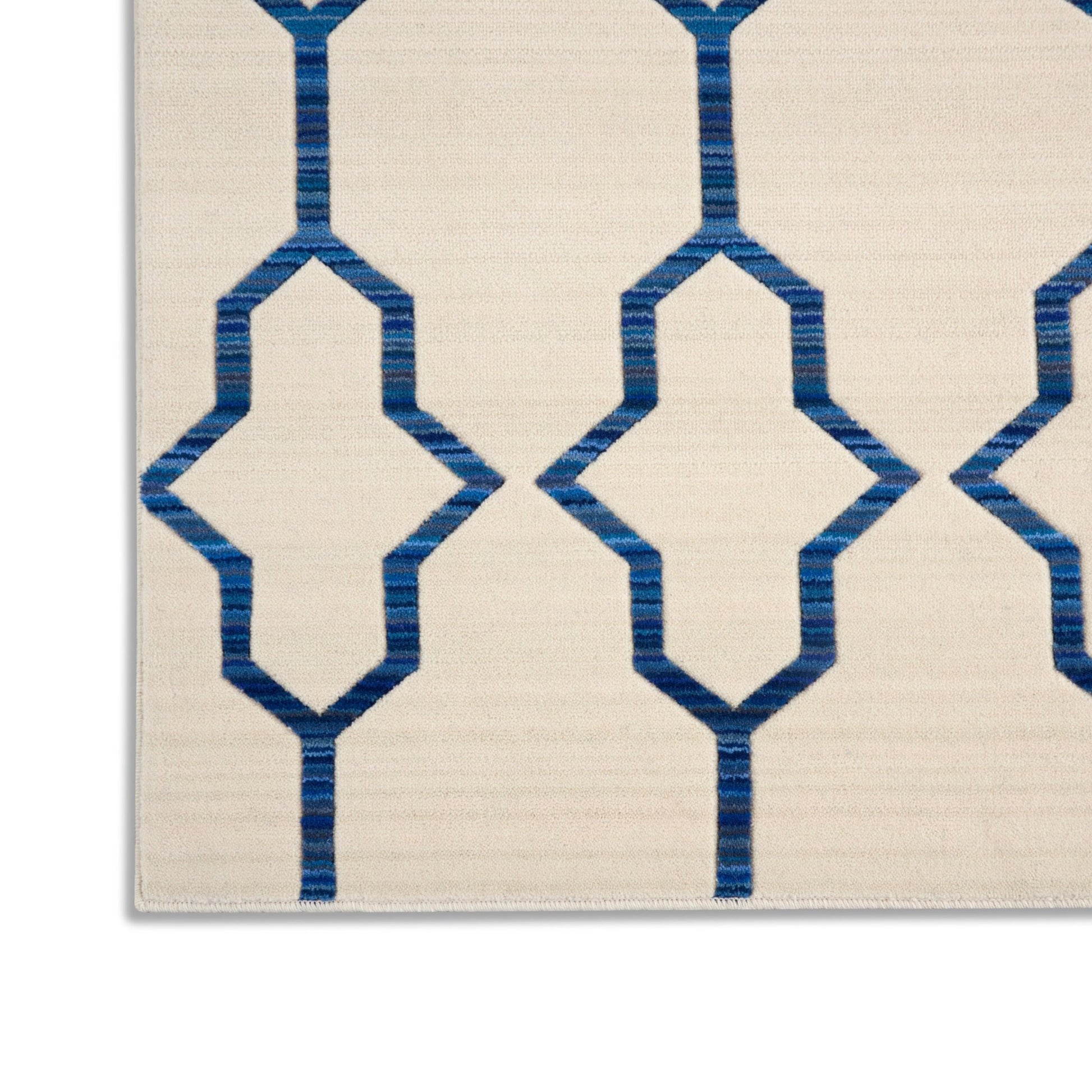 Barclay Butera Butera Collection BB205 Ivory Navy Transitional Woven Rug - Rugs - Barclay Butera - Atlanta Designer Rugs