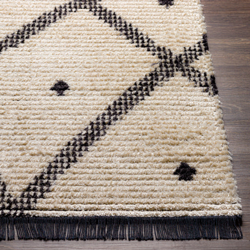 Surya Enzo ENZ-2301 Black Global Machinemade Rug