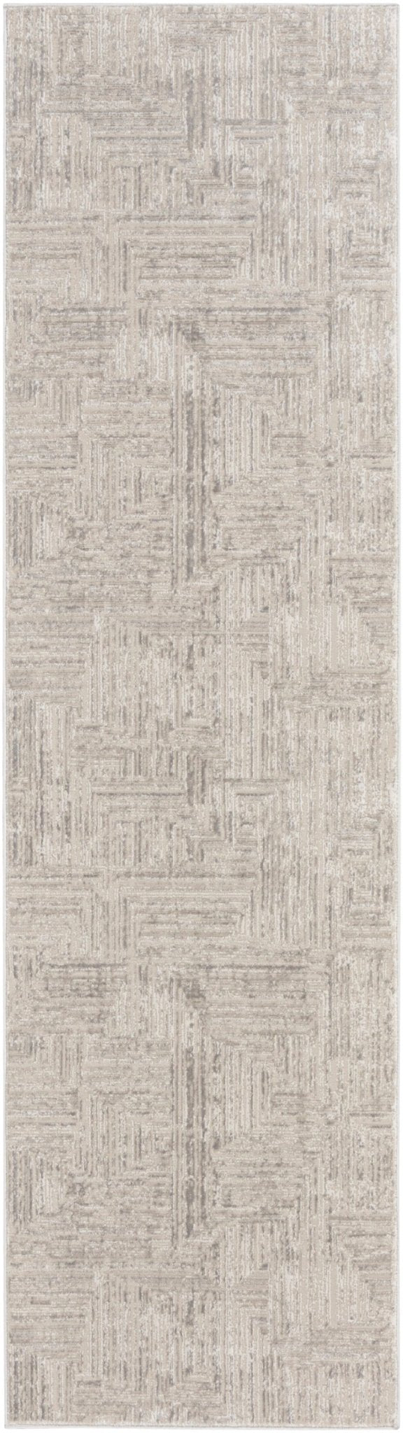 Calvin Klein CK024 Irradiant IRR01 Silver Contemporary Machinemade Rug - Rugs - Calvin Klein - Atlanta Designer Rugs