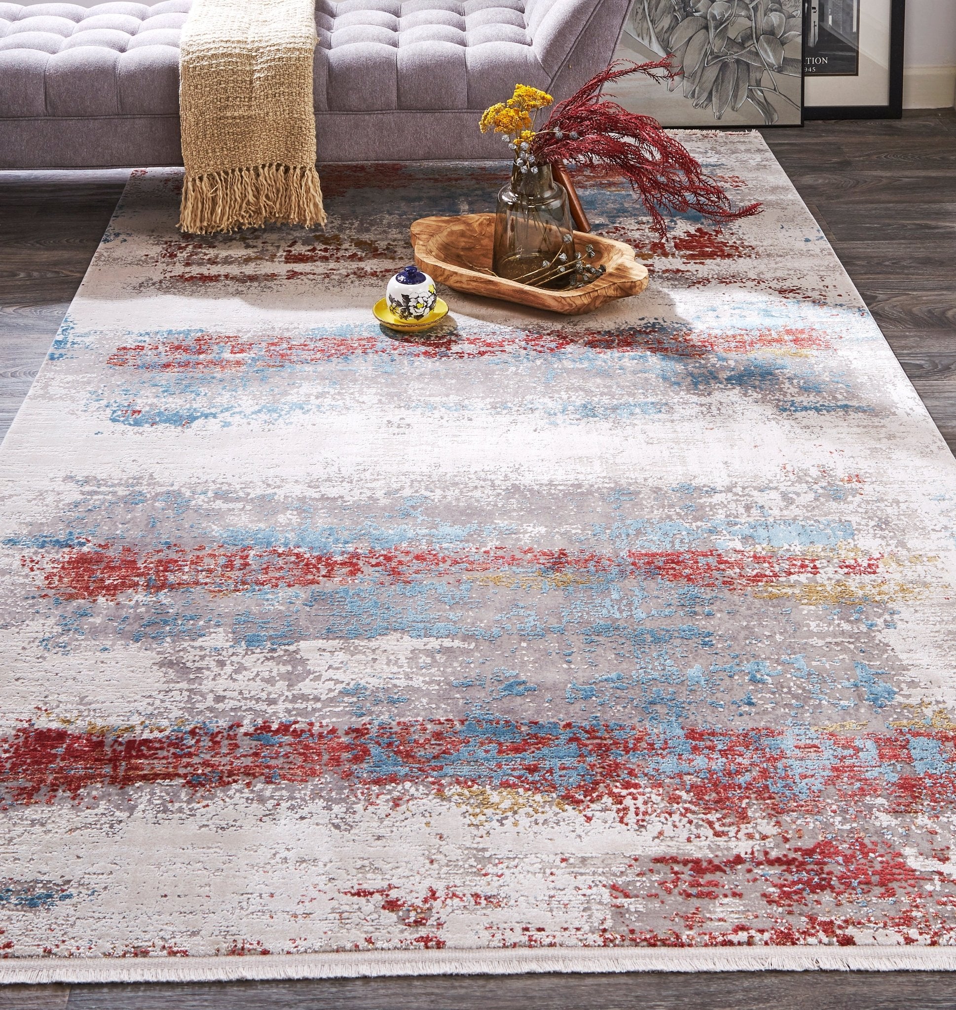 Feizy Cadiz 3902F Multi Modern/Industrial/Luxury & Gla Machine Woven Rug - Rugs - Feizy - Atlanta Designer Rugs