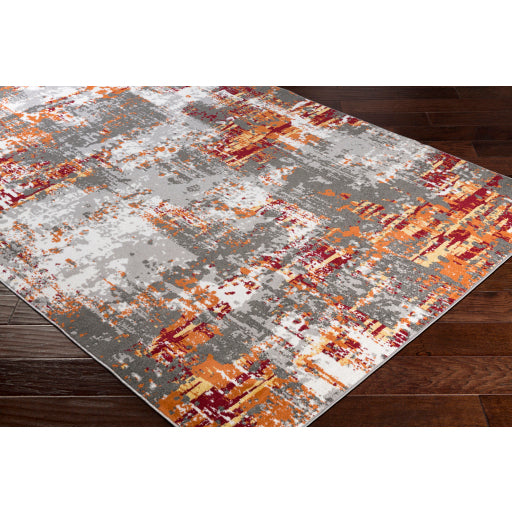 Surya Rafetus ETS-2305 Orange Modern Machinemade Rug