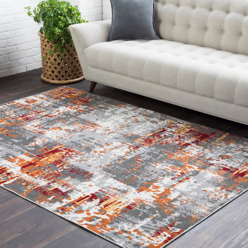 Surya Rafetus ETS-2305 Orange Modern Machinemade Rug