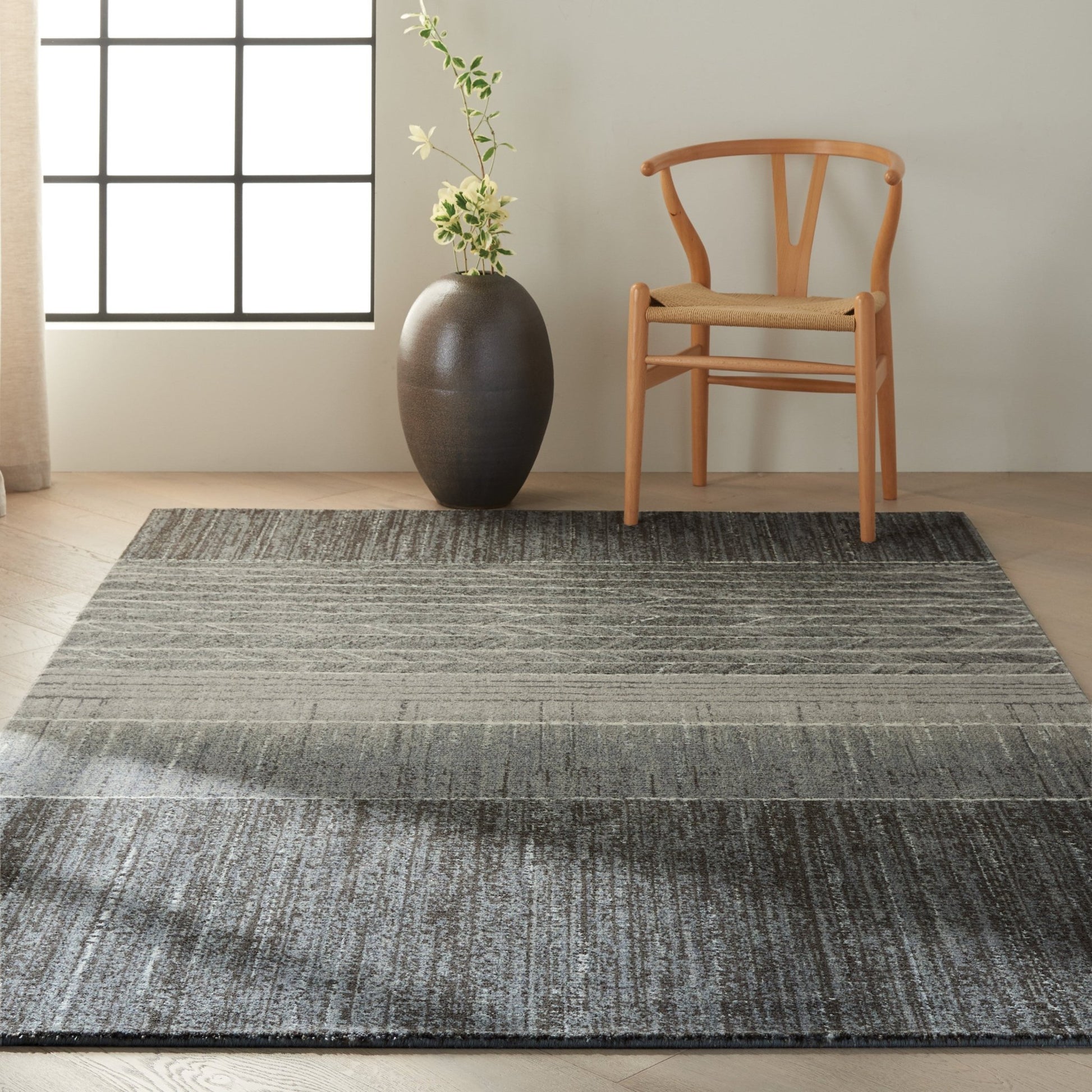 Calvin Klein Home Gradient GDT04 Basalt Contemporary Woven Rug - Rugs - Calvin Klein Home - Atlanta Designer Rugs