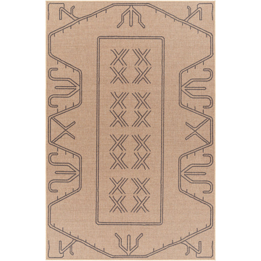 Surya Ez Jute EZT-2305 Light Brown Cottage Machinemade Rug