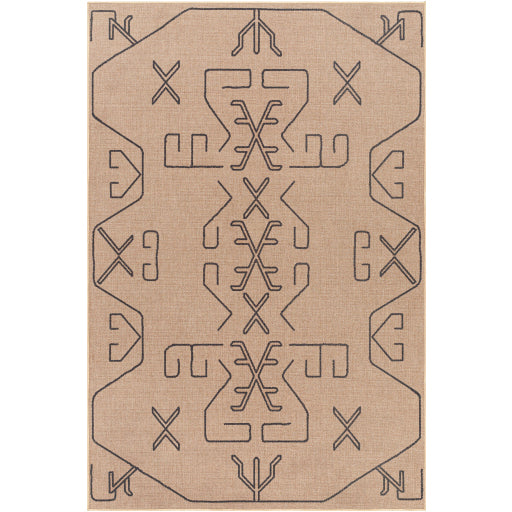 Surya Ez Jute EZT-2306 Light Brown Cottage Machinemade Rug