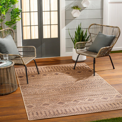 Surya Ez Jute EZT-2315 Light Brown Global Machinemade Rug