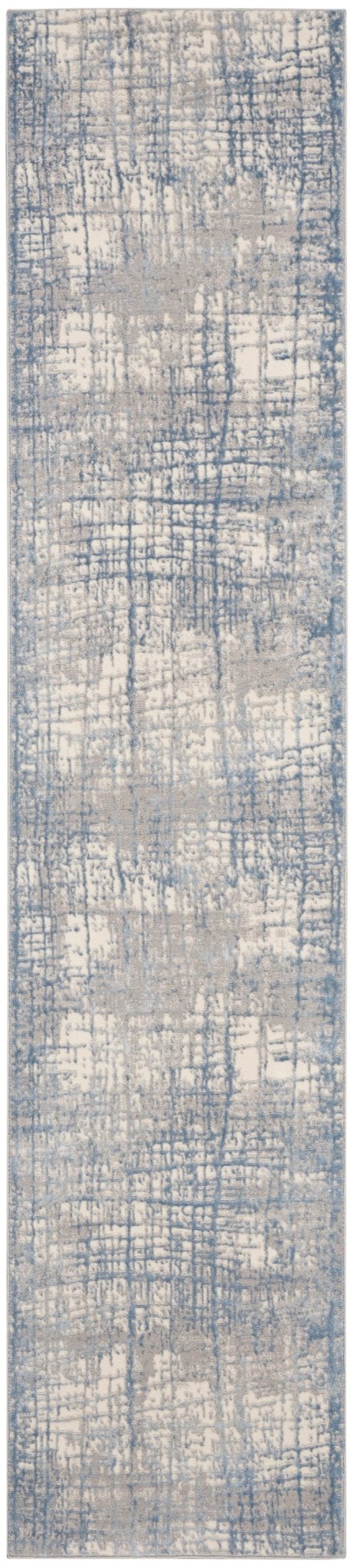 Calvin Klein Ck950 Rush CK950 Ivory Blue Contemporary Machinemade Rug - Rugs - Calvin Klein - Atlanta Designer Rugs