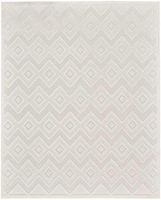 Nourison Home Versatile  Ivory White  Contemporary