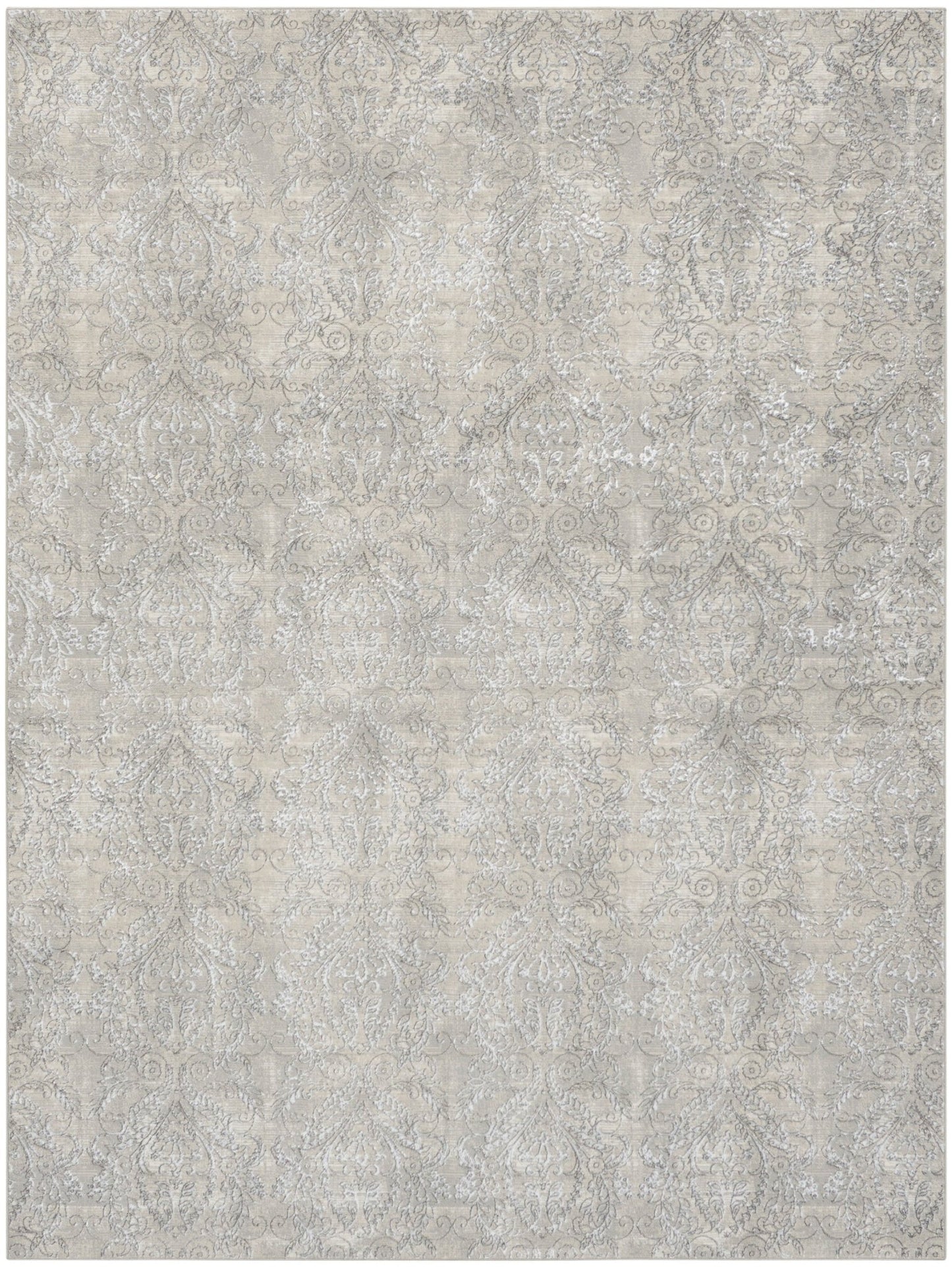 Inspire Me! Home Décor Iliana ILI01 Light Grey Contemporary Machinemade Rug - Rugs - Inspire Me! Home Décor - Atlanta Designer Rugs