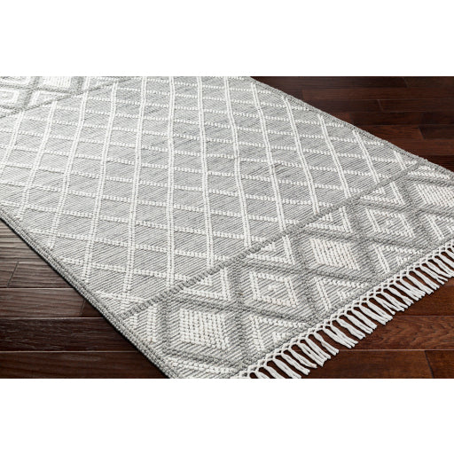 Surya Fleur FLE-2300 Slate Global Woven Rug