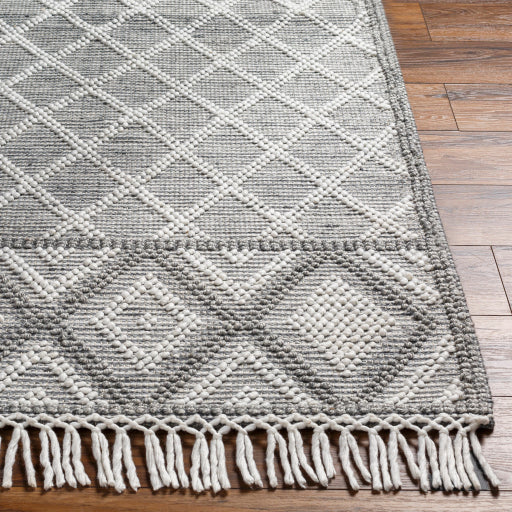 Surya Fleur FLE-2300 Slate Global Woven Rug