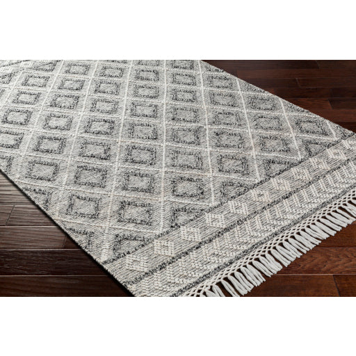 Surya Fleur FLE-2301 White Global Woven Rug