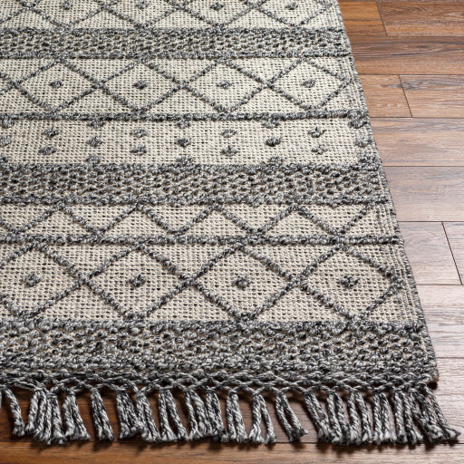 Surya Fleur FLE-2305 Slate Global Woven Rug