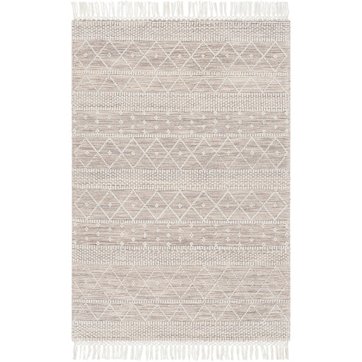 Surya Fleur FLE-2306 White Global Woven Rug