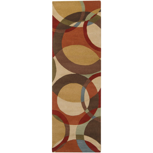 Surya Forum FM-7108 Tan Modern Tufted Rug