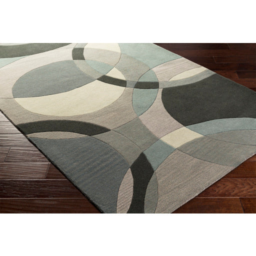 Surya Forum FM-7193 Taupe Modern Tufted Rug