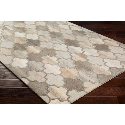 Surya Forum FM-7208 Charcoal Cottage Tufted Rug