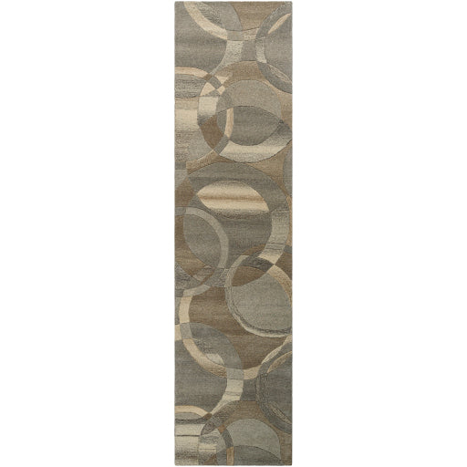 Surya Forum FM-7210 Charcoal Modern Tufted Rug