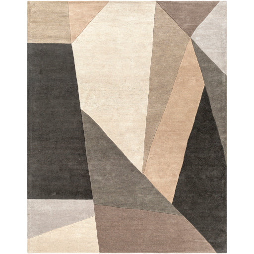 Surya Forum FM-7225 Charcoal Modern Tufted Rug