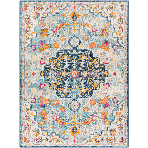 Surya Floransa FSA-2314 Light Blue Traditional Machinemade Rug