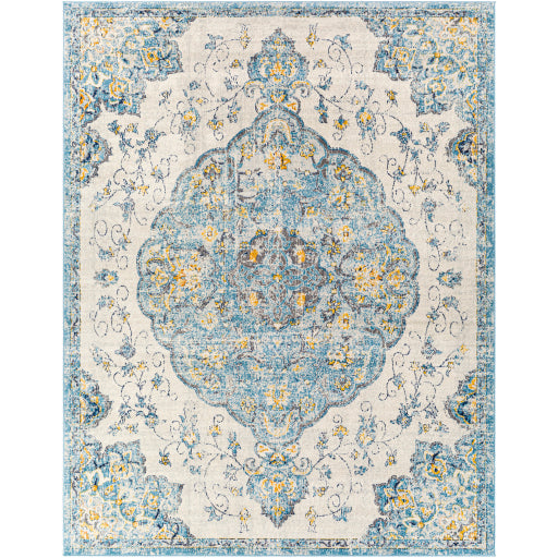 Surya Floransa FSA-2324 Light Blue Traditional Machinemade Rug