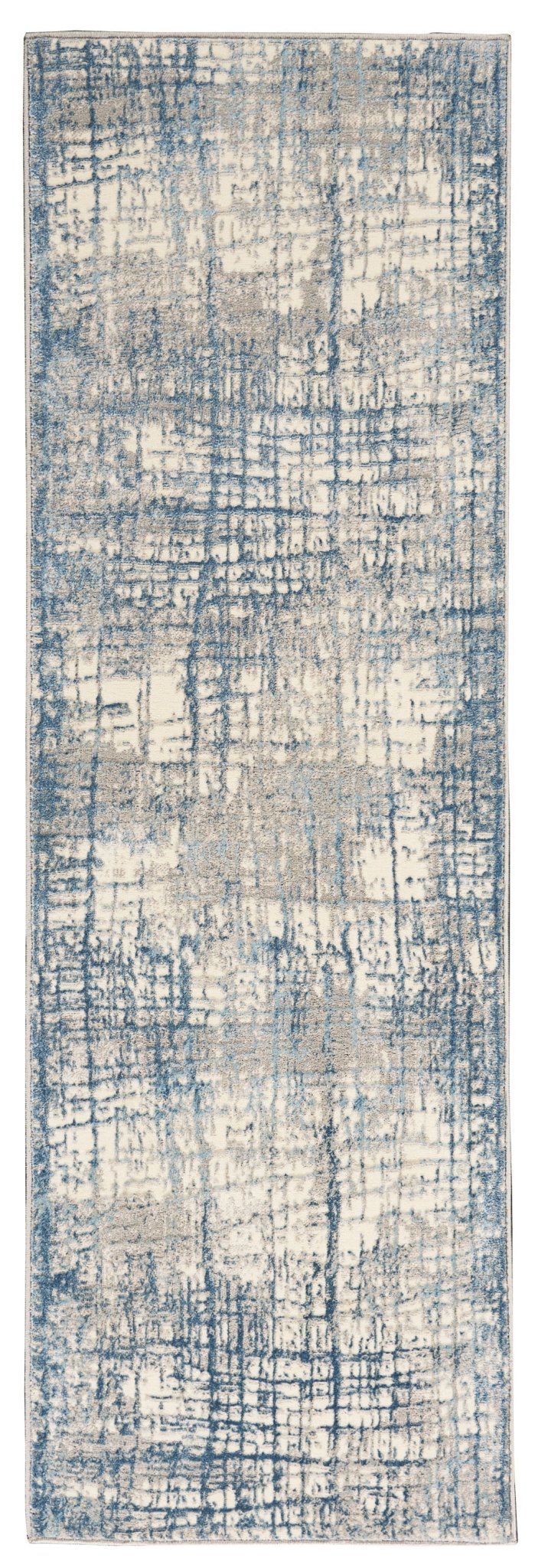 Calvin Klein Ck950 Rush CK950 Ivory Blue Contemporary Machinemade Rug - Rugs - Calvin Klein - Atlanta Designer Rugs