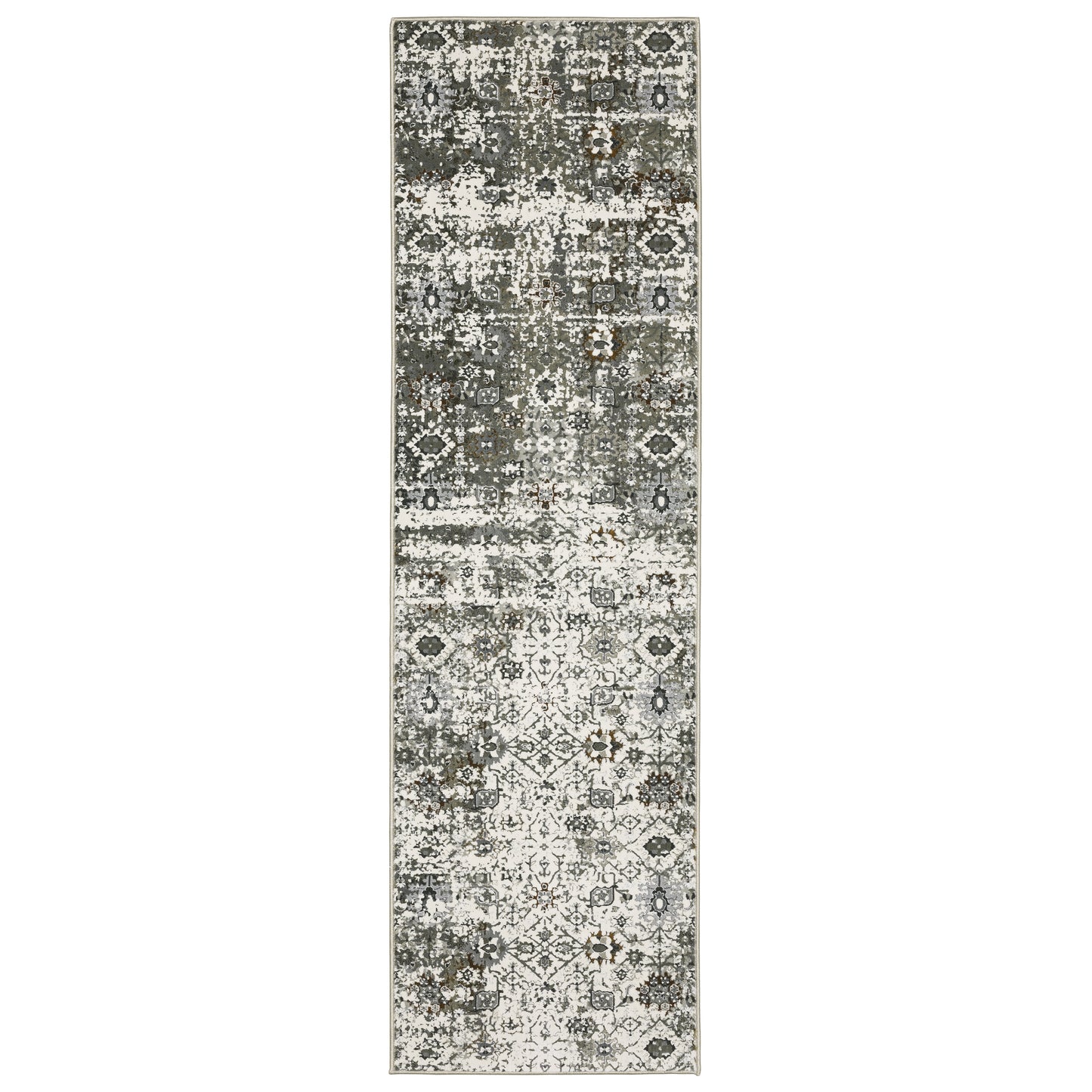 Oriental Weavers Gemini 5501J Ivory Multi Casual Power-Loomed Rug