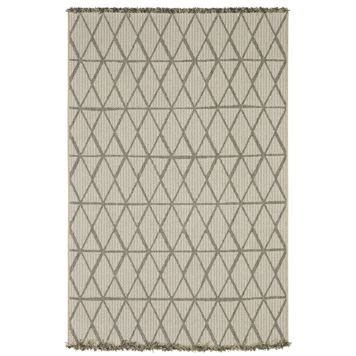 Oriental Weavers Gillian 1331V Beige Black Casual Power-Loomed Rug