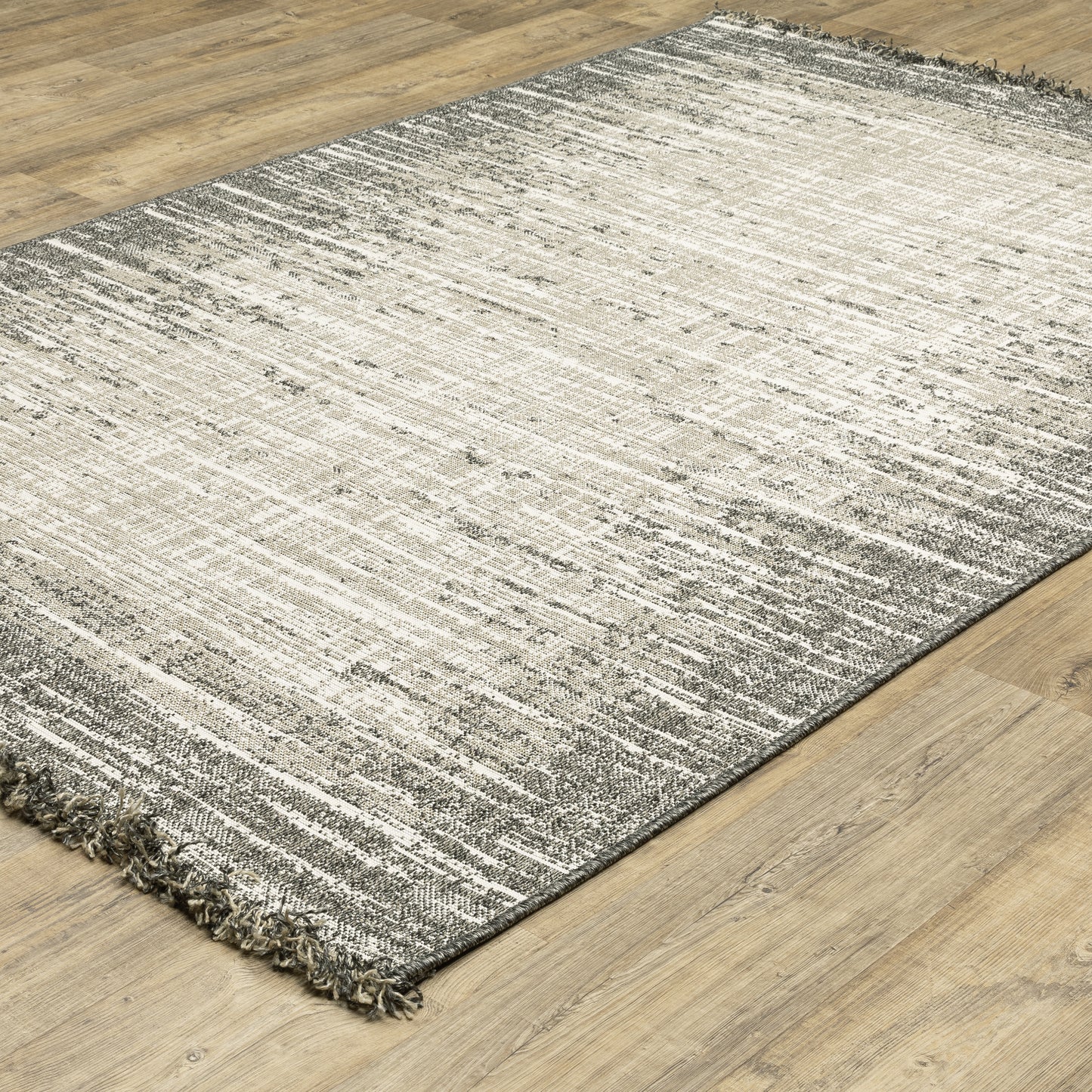 Oriental Weavers Gillian 502J4 Beige Black Casual Power-Loomed Rug