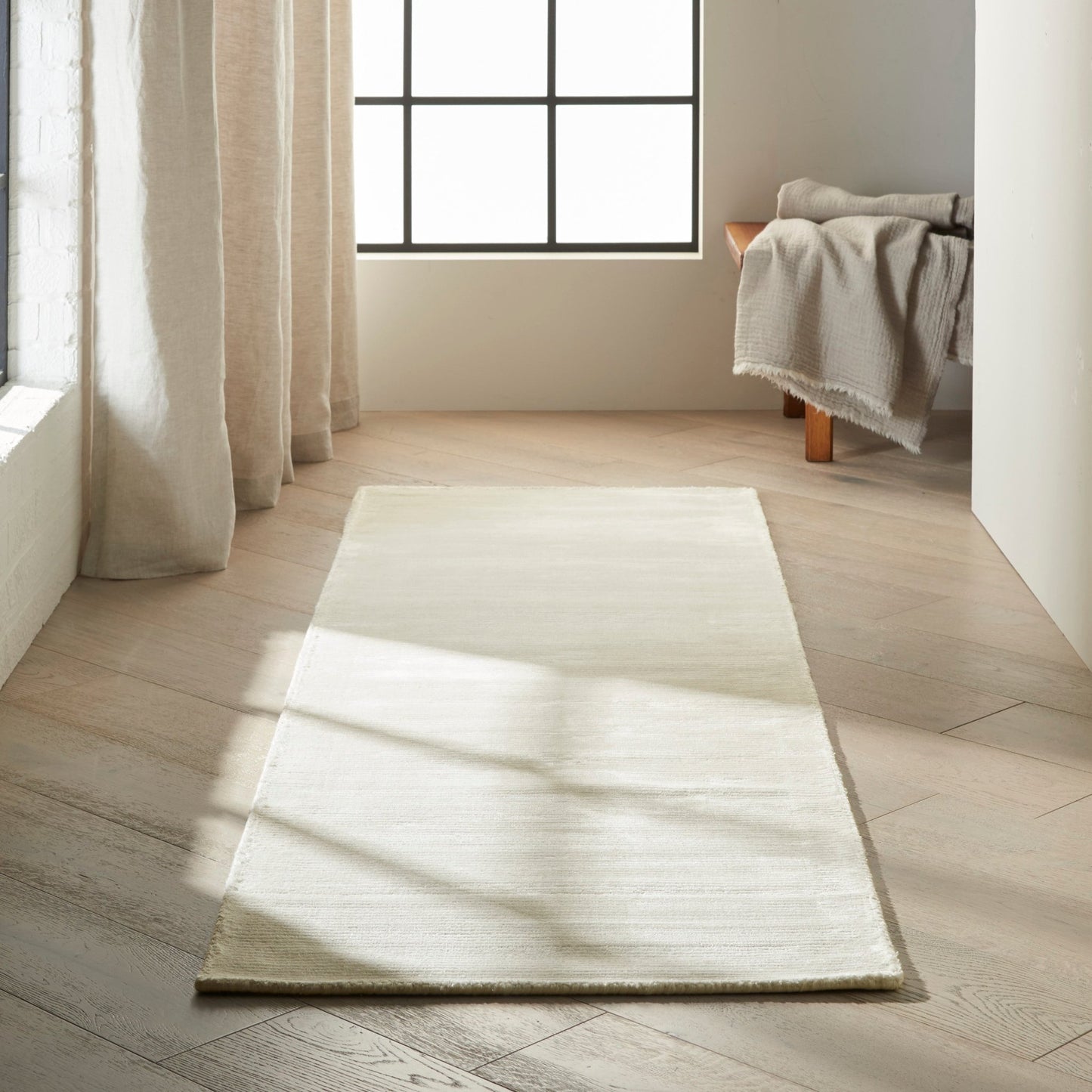 Calvin Klein Home Lunar LUN1 Beige Contemporary Woven Rug - Rugs - Calvin Klein Home - Atlanta Designer Rugs