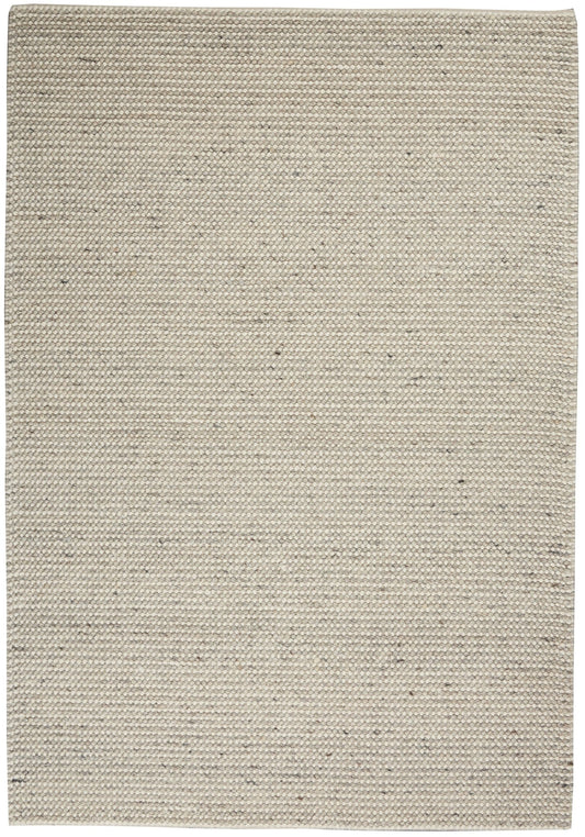 Calvin Klein Textured Dots CK80 Silver Contemporary Woven Rug - Rugs - Calvin Klein - Atlanta Designer Rugs