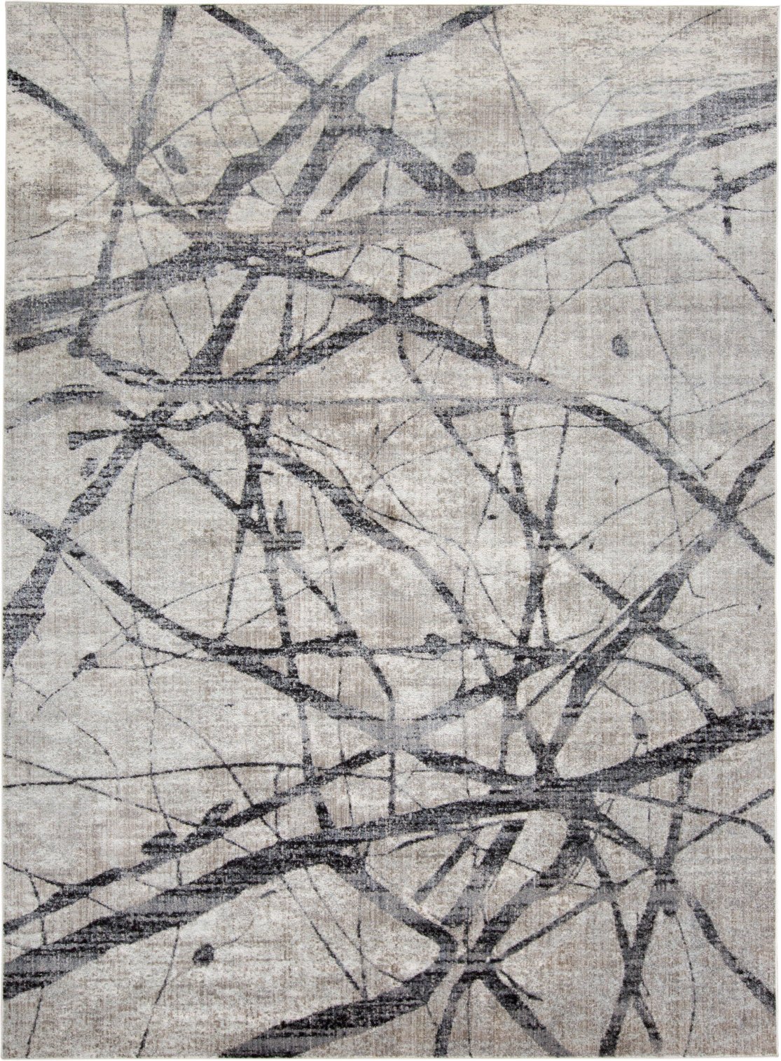 Feizy Kano 3877F Charcoal Gray Transitional/Industrial Rug - Rugs - Feizy - Atlanta Designer Rugs