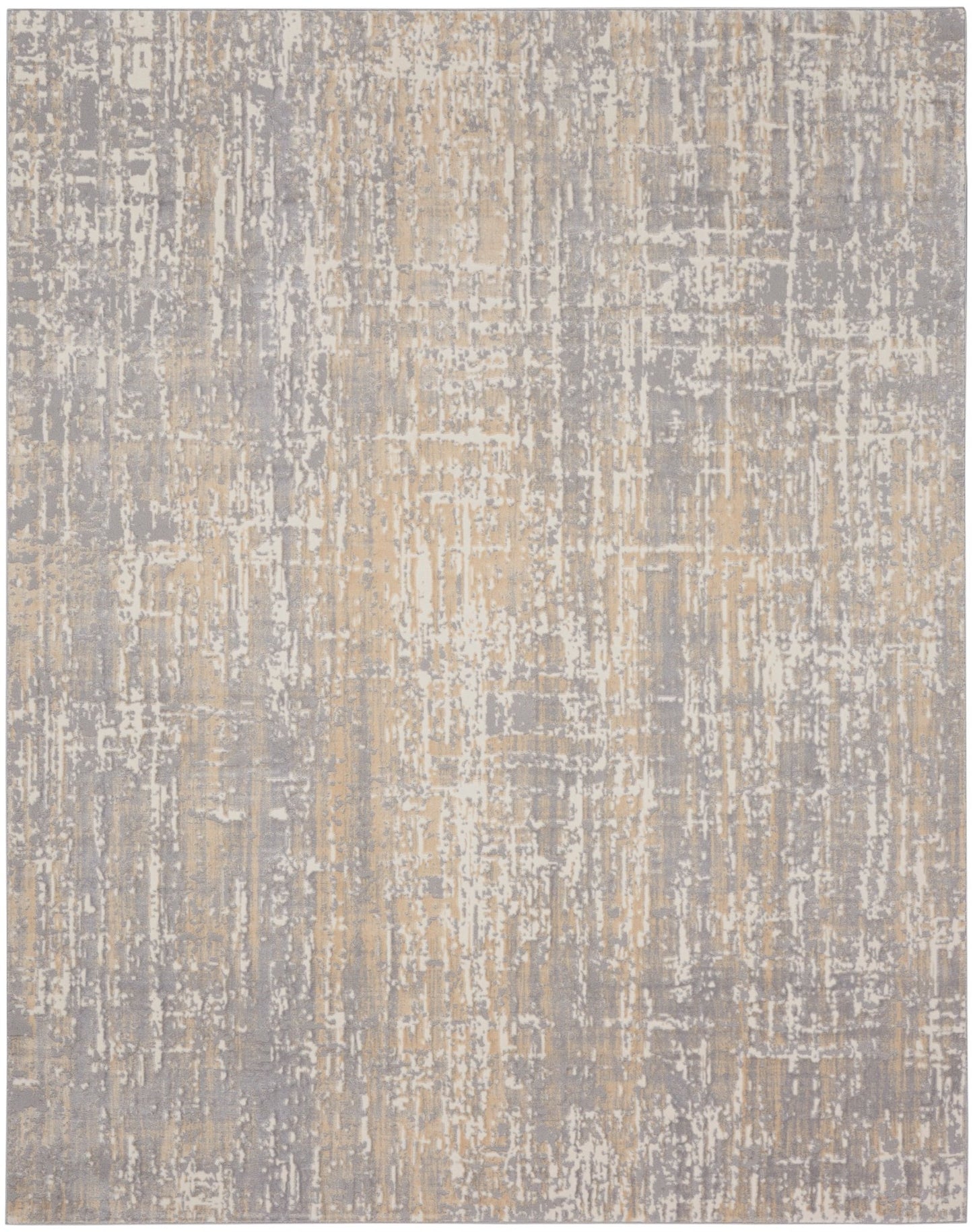 Calvin Klein Ck005 Enchanting ECH04 Grey Beige Contemporary Machinemade Rug - Rugs - Calvin Klein - Atlanta Designer Rugs