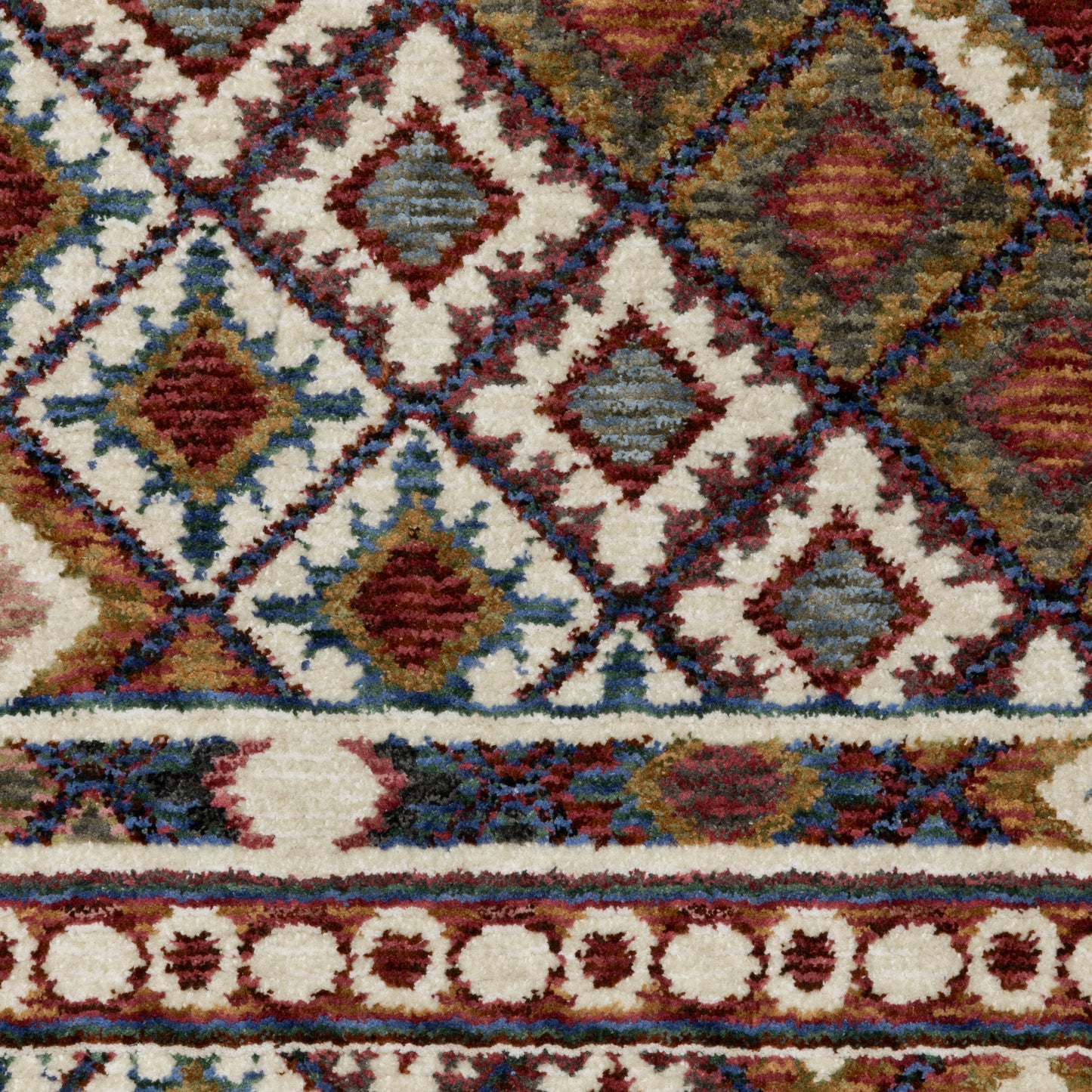 Oriental Weavers Hastings HA08B Multi Multi Casual Power-Loomed Rug